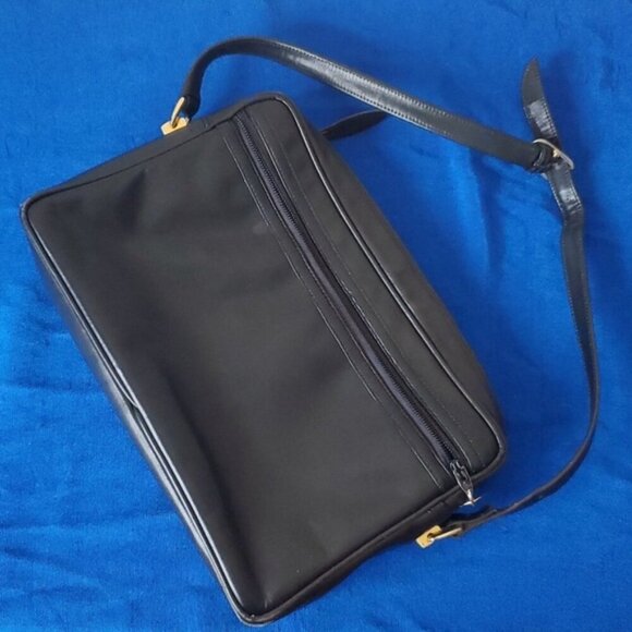 VTG Morris Moskowitz Black Genuine Leather Purse - Picture 1 of 13